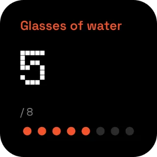 Counter widget, 2×2