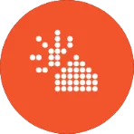 Weather badge widget, 1×1